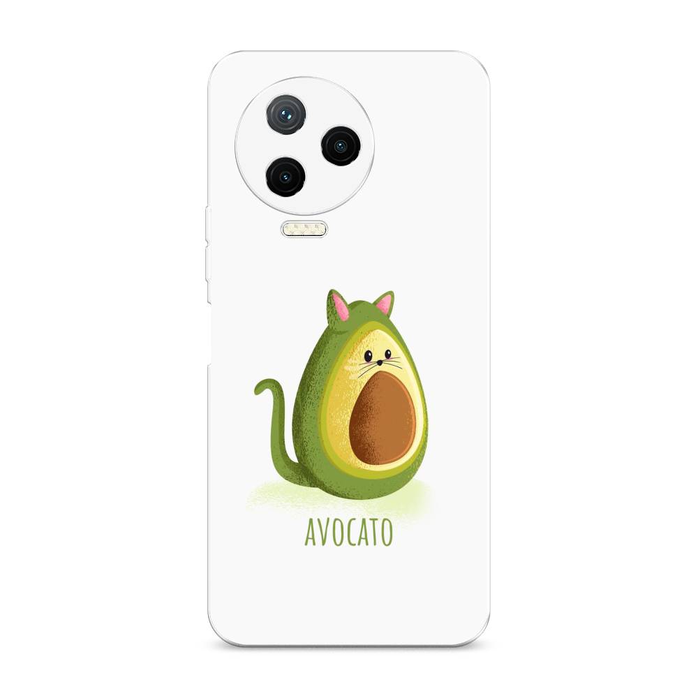 

Чехол Awog на Infinix NOTE 12 2023 / Инфиникс Нот 12 2023 "Avocato", Зеленый;коричневый