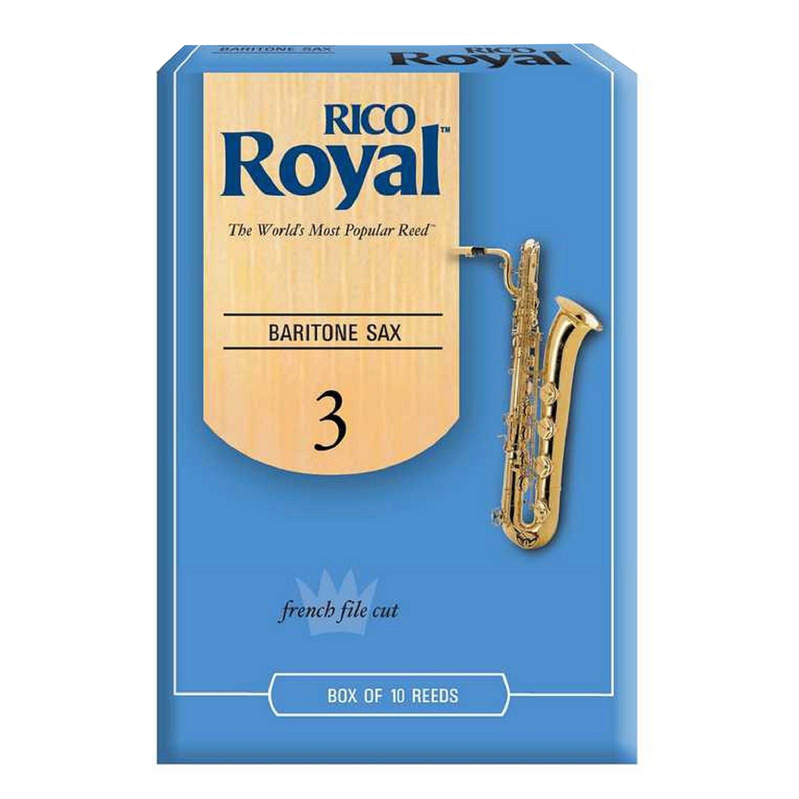 

Трости для саксофона баритон DAddario Woodwinds Rico RLB1030, Woodwinds Rico RLB1030