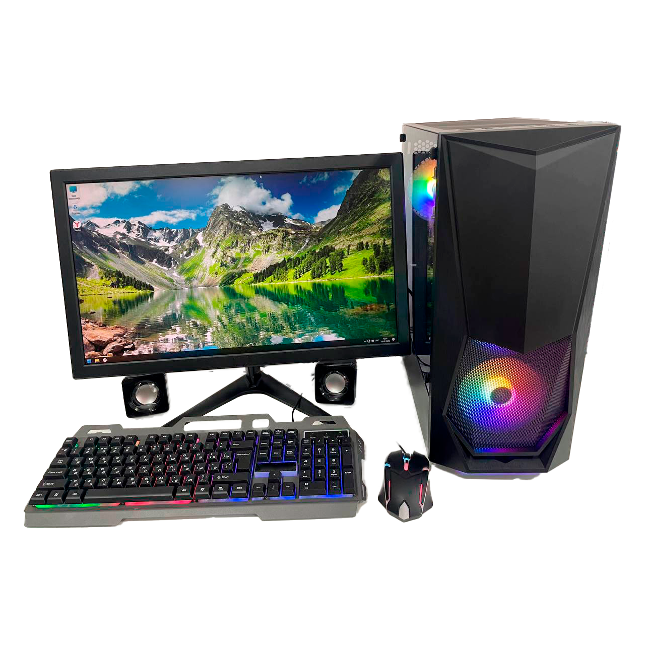 Системный блок Компьютерс К174 i7/8GB/GTX-750/SSD-512/Монитор-22"