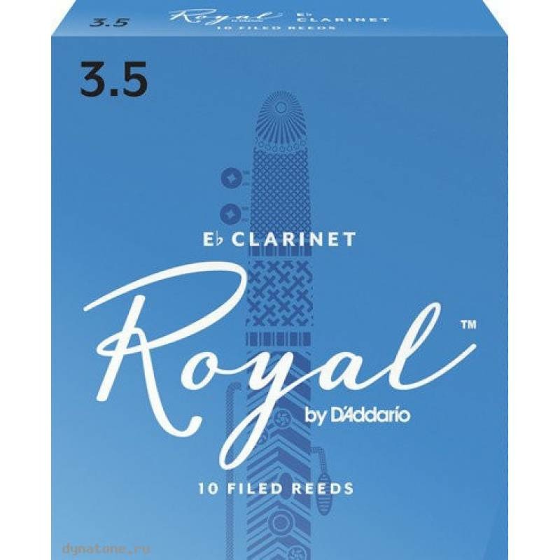 

Трости для кларнета Eb DAddario RBB1035 Rico Royal, RBB1035 Rico Royal