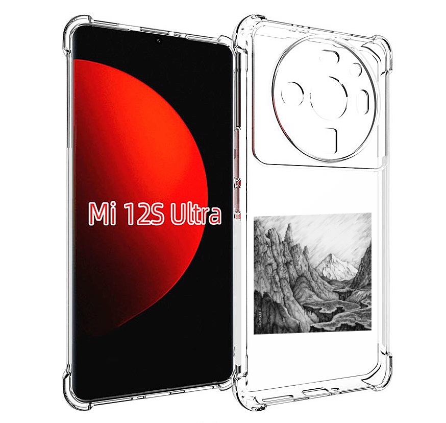 

Чехол MyPads Ямакаса Мияги и Энди Панда для Xiaomi 12S Ultra, Прозрачный, Tocco