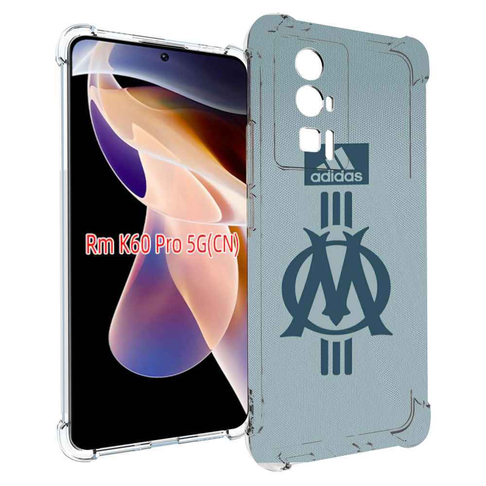 

Чехол MyPads фк марсель для Xiaomi Redmi K60 Pro, Прозрачный, Tocco