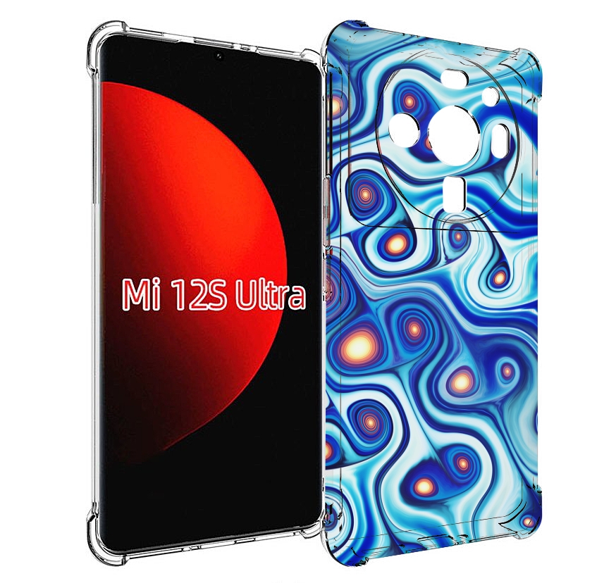 

Чехол MyPads абстрактная-текстура для Xiaomi 12S Ultra, Прозрачный, Tocco