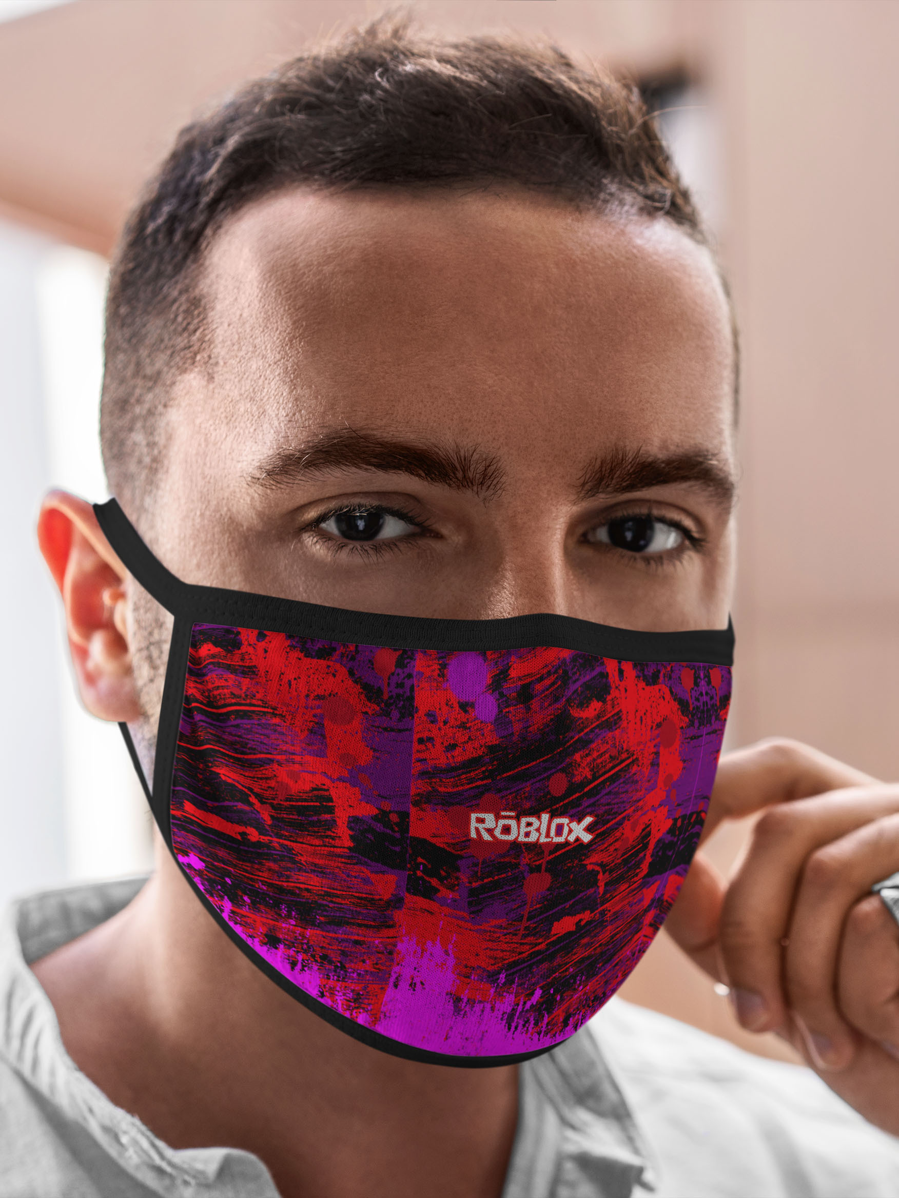 

Многоразовая маска унисекс Burnettie Roblox, Разноцветный, Roblox