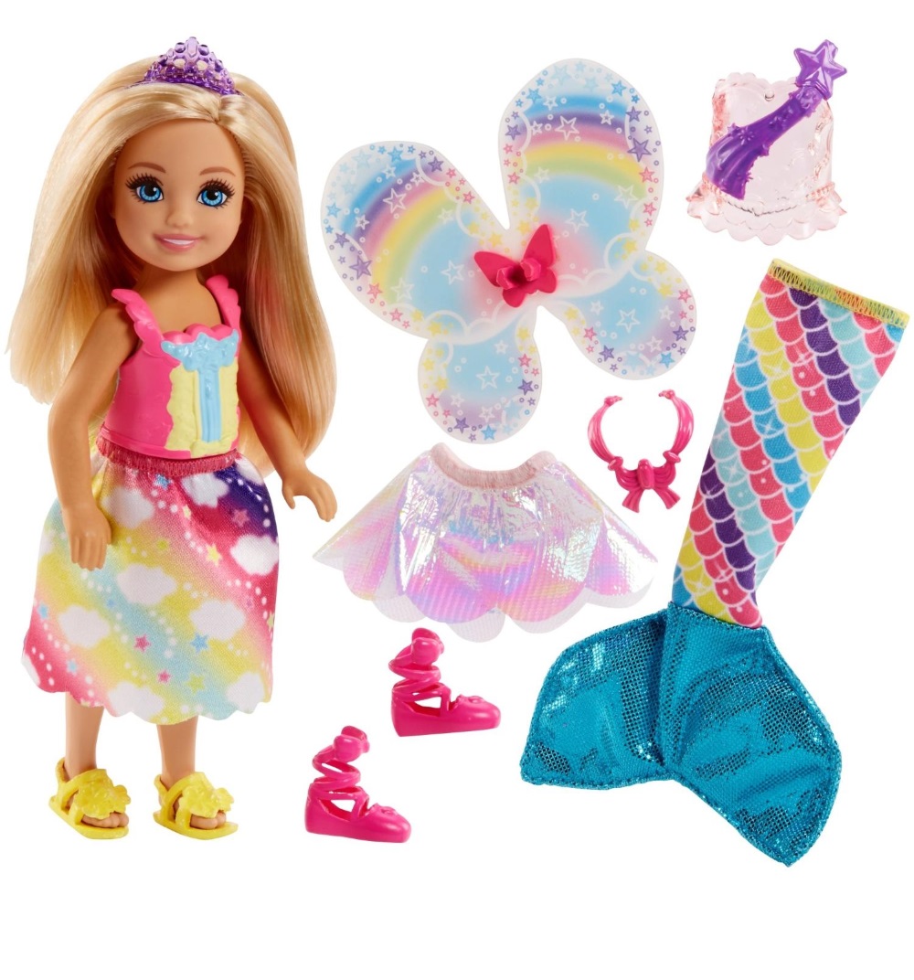 

Кукла Barbie Дримтопия Фея-русалочка, в ассорт.