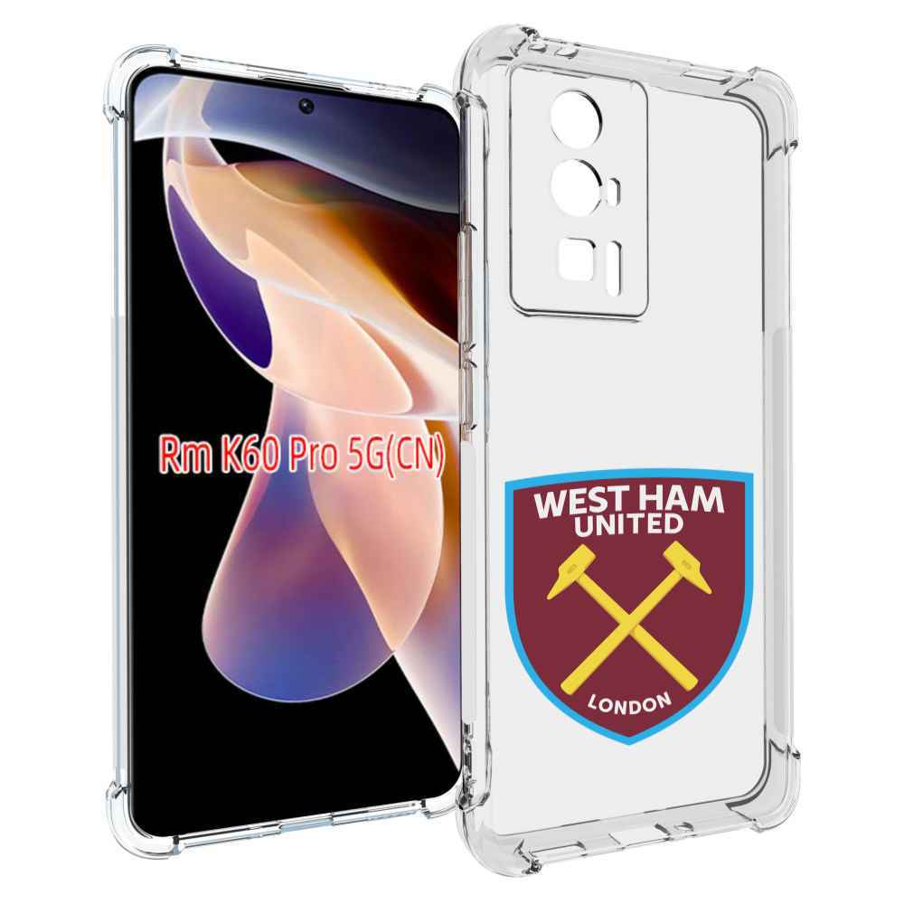 

Чехол MyPads фк-вест-хем-2 для Xiaomi Redmi K60 Pro, Прозрачный, Tocco