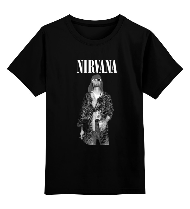 

Футболка детская Printio Nirvana цв. черный р. 104, Nirvana