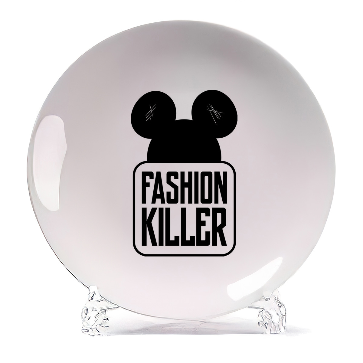 

Тарелка CoolPodarok Fashion killer, Fashion killer