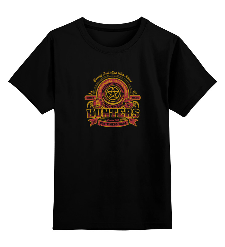 

Футболка детская Printio Hunters цв. черный р. 104, Hunters