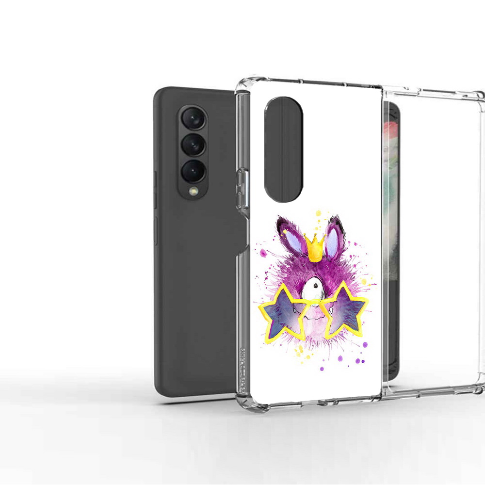 

Чехол MyPads Tocco для Samsung Galaxy Z Fold2 Шуршуля, Прозрачный, Tocco