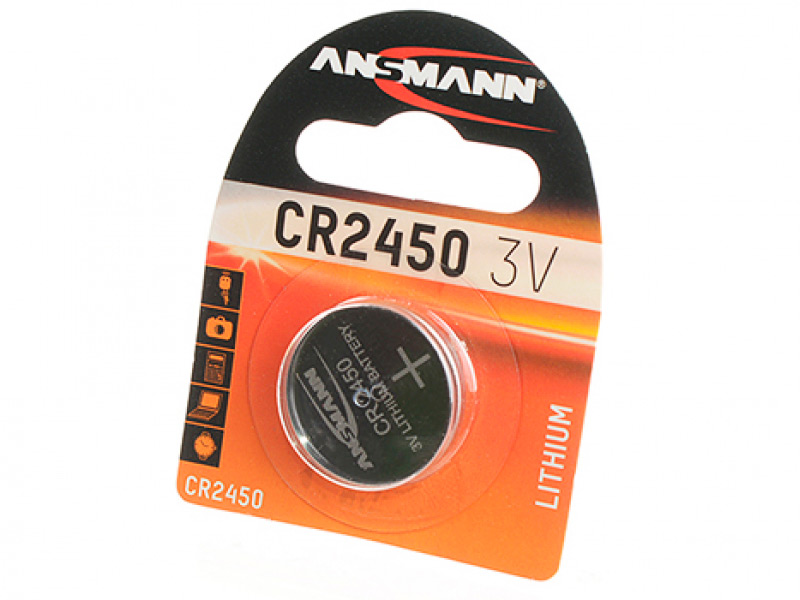 

Батарейка Ansmann CR2450 5020112-RU, 5020112-RU