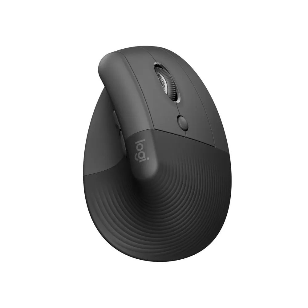 Беспроводная вертикальная мышь Logitech Lift Black (910-006485)