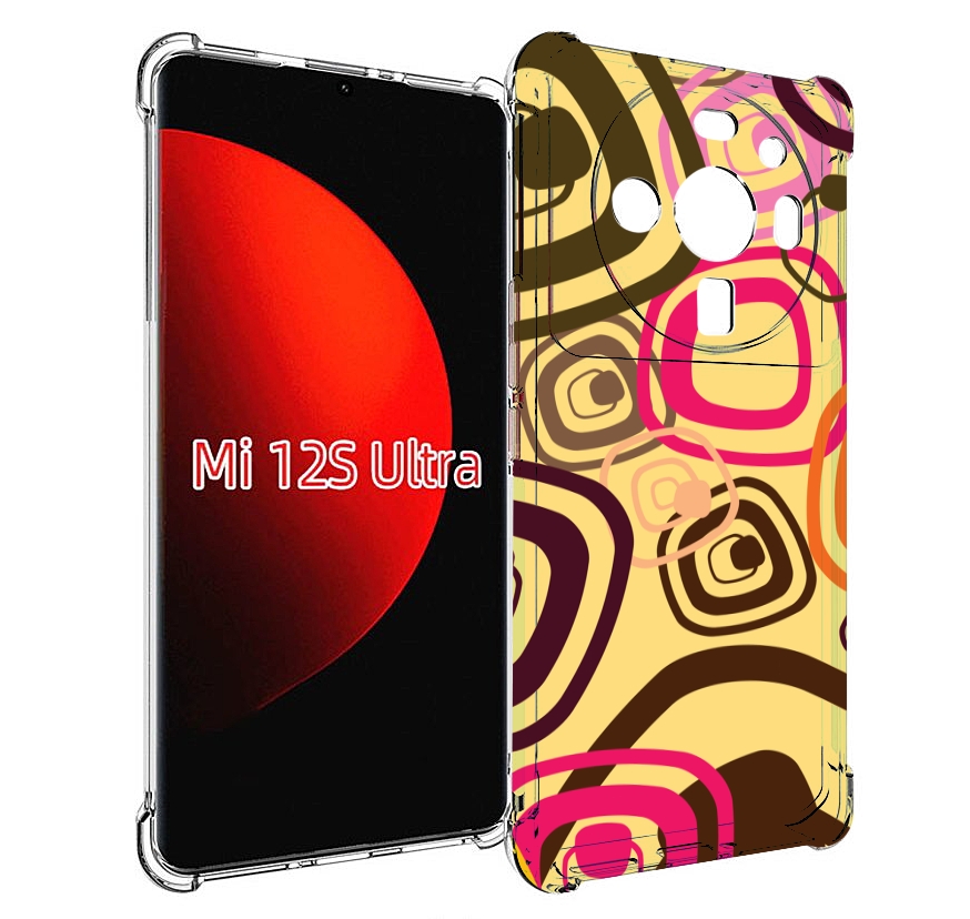 

Чехол MyPads абстракция-на-желтом-фоне для Xiaomi 12S Ultra, Прозрачный, Tocco