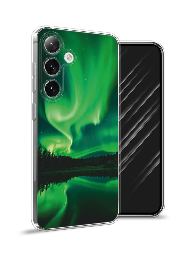 

Чехол Awog на Samsung Galaxy S24 "Ночные пейзажи 7", Зеленый;черный, 2109050-1