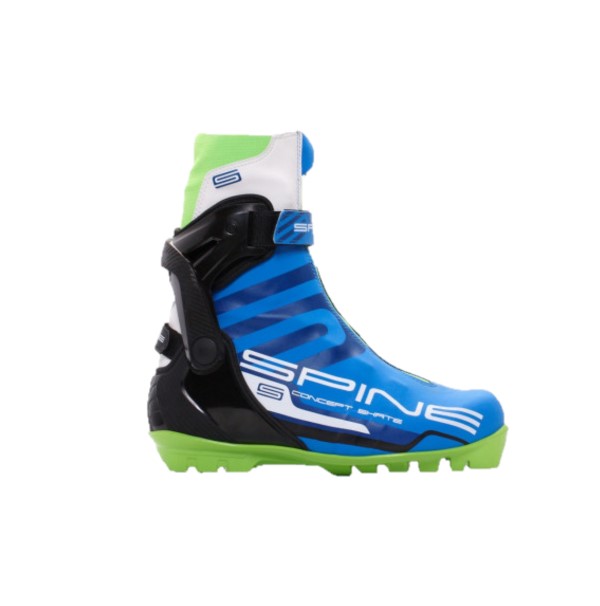 

Лыжные ботинки SPINE SNS Concept Skate (496) (синий/черный/салатовый) (_39), Черный;синий;зеленый, Concept Skate
