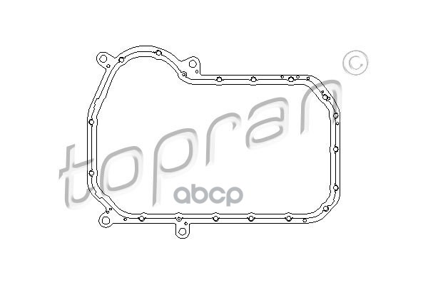 Прокладкa Поддона Двигателя (Замена Для Hp-101110755) topran арт. 101110001