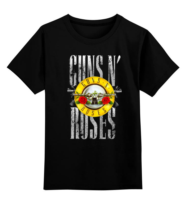 

Футболка детская Printio Guns n' roses цв. черный р. 104, Guns n' roses