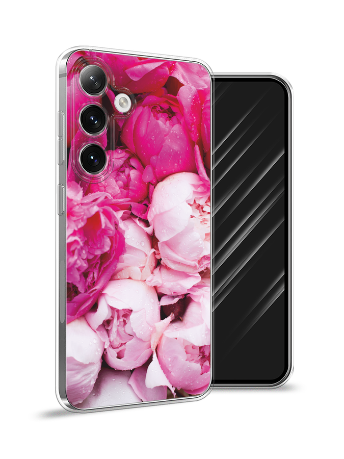 

Чехол Awog на Samsung Galaxy S24 "Пионы розово-белые", Белый;розовый, 2109050-1