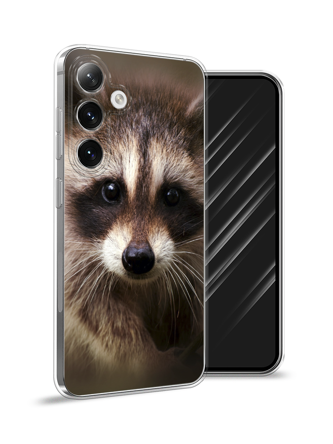 

Чехол Awog на Samsung Galaxy S24 "Енот", Коричневый, 2109050-1