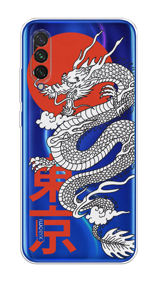

Чехол на Xiaomi Mi CC9E/Mi A3 / Сяоми Mi CC9E/Mi A3 "Китайский дракон", Черный;красный;белый, 35950-1