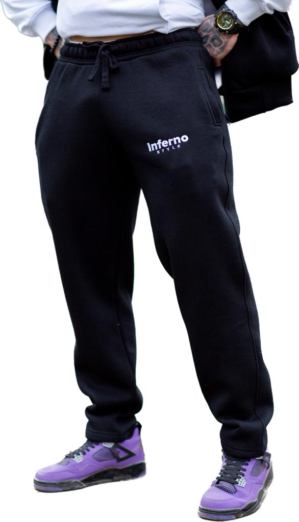 

Брюки мужские INFERNO style Б-011-001 черные S, Черный, Б-011-001