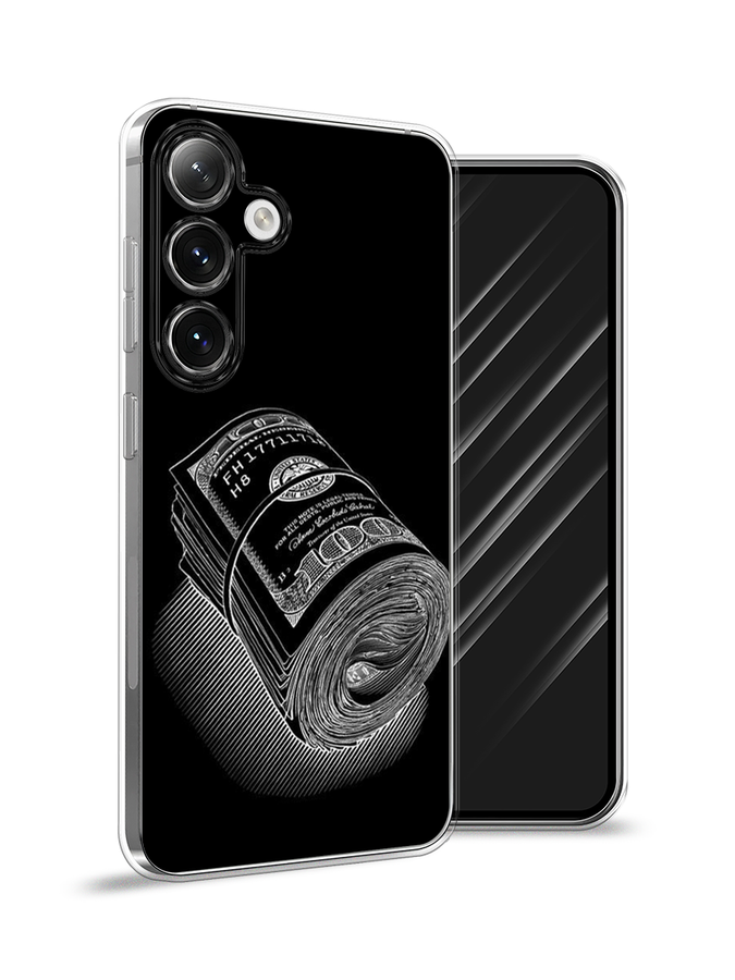 

Чехол Awog на Samsung Galaxy S24 "Кубышка денег", Черный;серебристый, 2109050-1