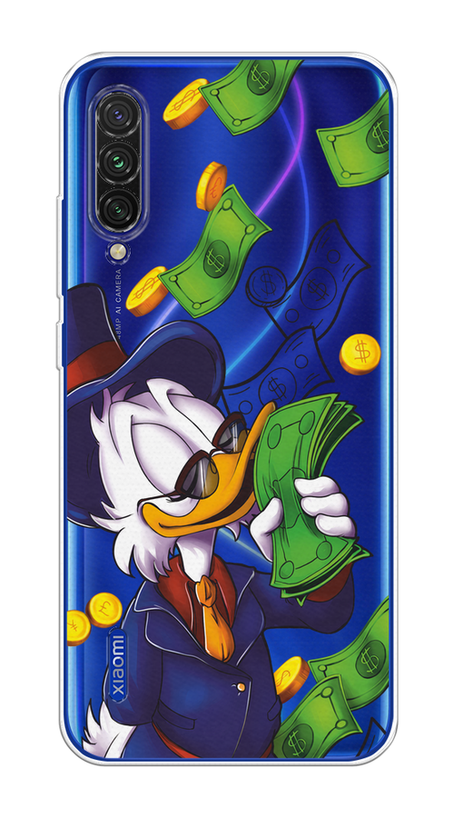 

Чехол на Xiaomi Mi CC9E/Mi A3 / Сяоми Mi CC9E/Mi A3 "Scrooge McDuck with Money", Синий;зеленый;белый, 35950-6