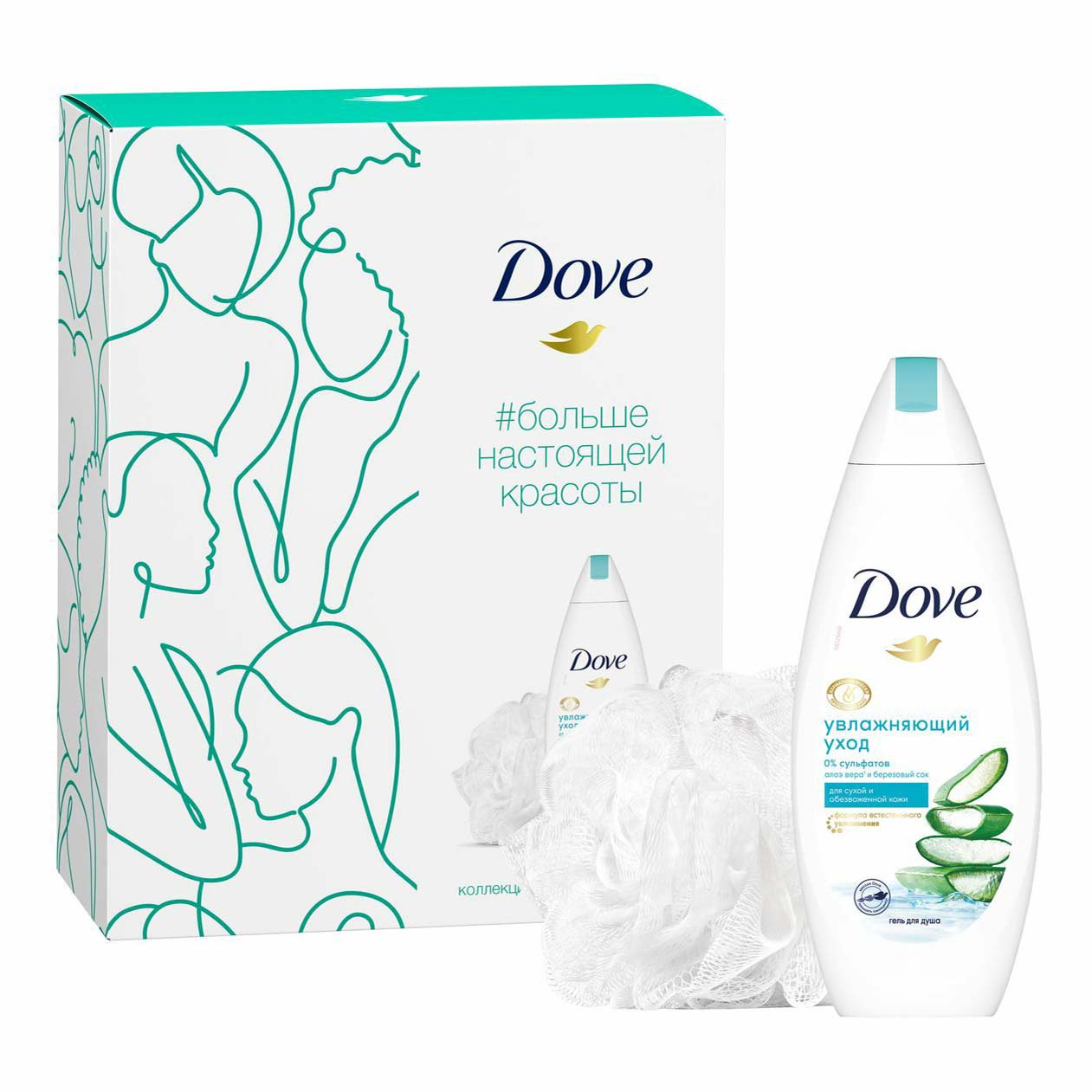 

Набор подарочный Dove Нежное очищение
