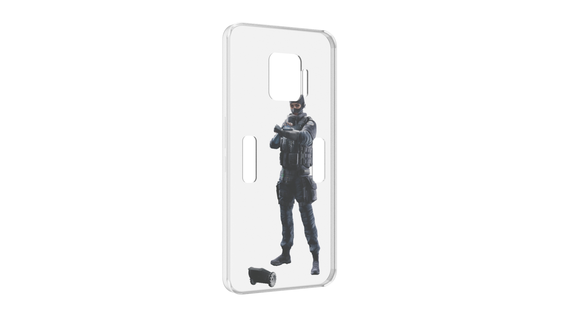 

Чехол MyPads Tom-Clancy's-Rainbow-Six-1 для ZTE Nubia Red Magic 7 Pro, Прозрачный, Tocco