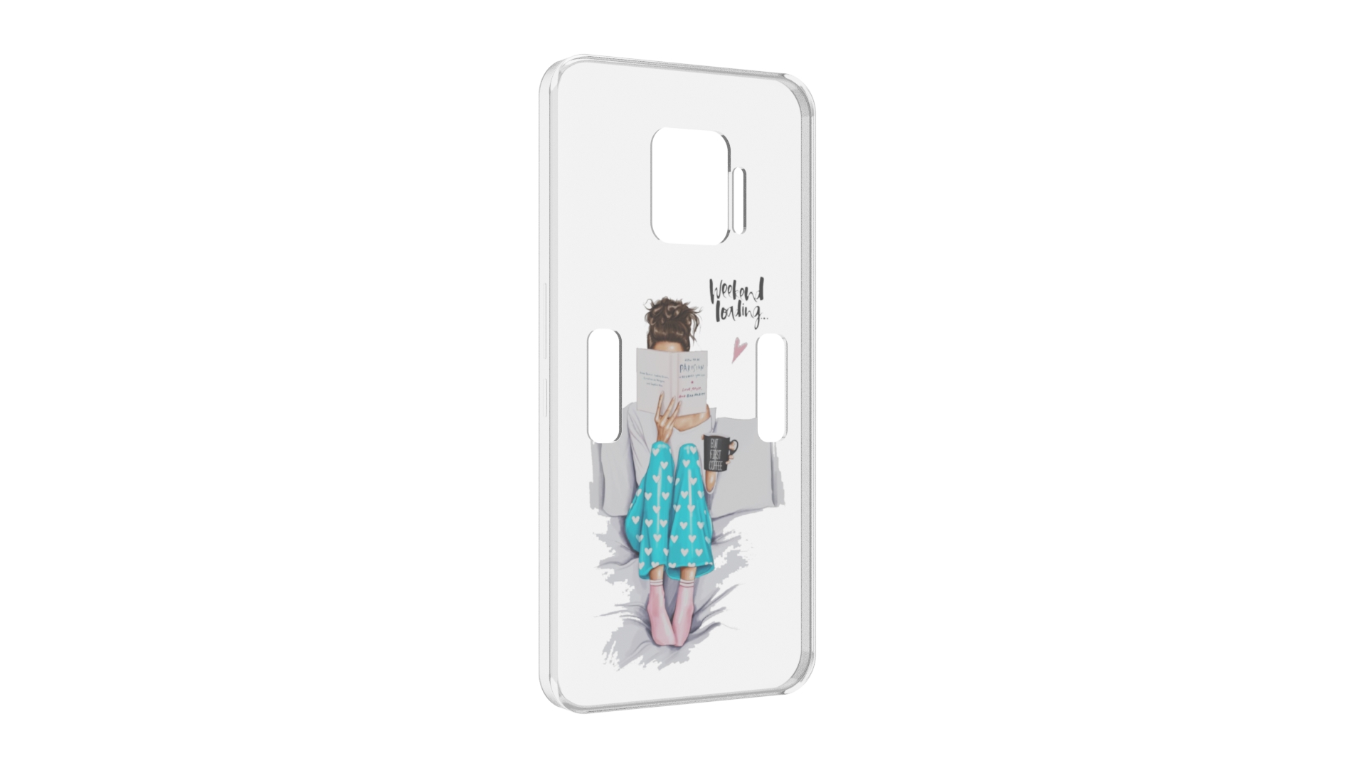 

Чехол MyPads Weekend-loading для ZTE Nubia Red Magic 7 Pro, Прозрачный, Tocco