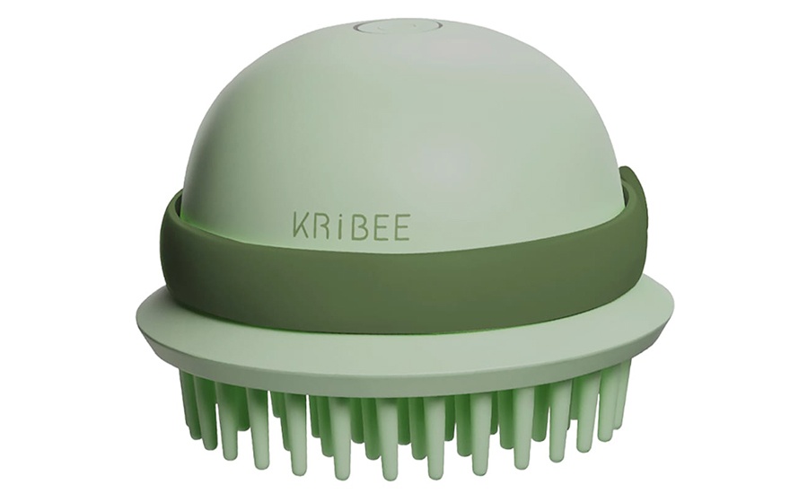 фото Массажер xiaomi kribee electric massage comb green