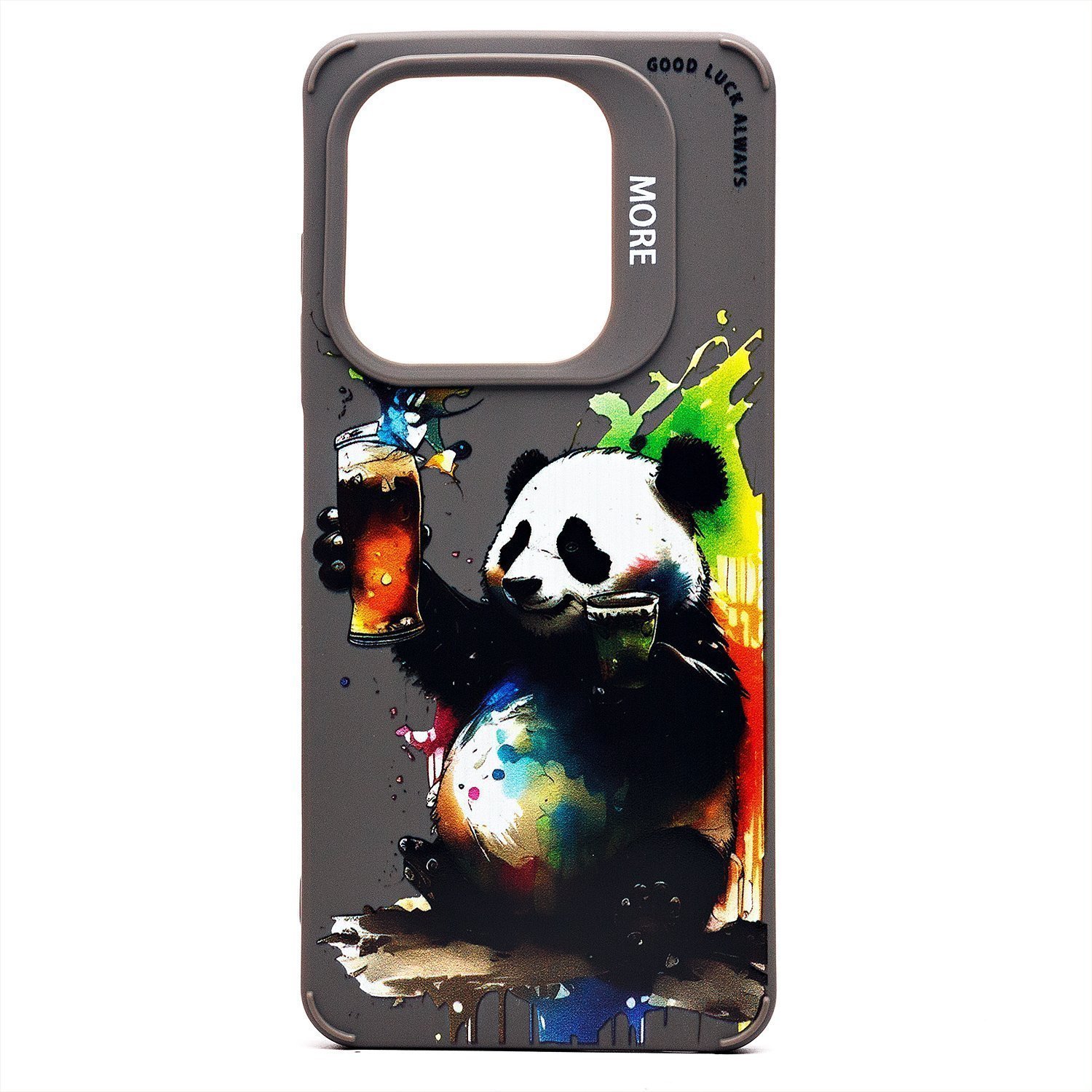 

Чехол Infinix Smart 8 (X6525), 8 Pro (X6525B), Tecno Spark 20 (KJ5), 20C (рис. 335/панда), Серый