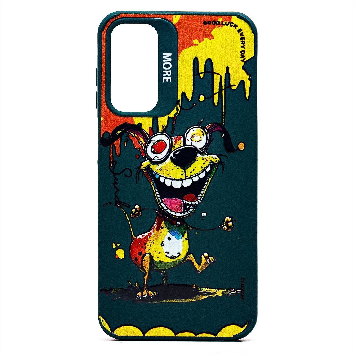 

Чехол Samsung SM-A156B (Galaxy A15 5G) силиконовый (рис. 335/собака), Зеленый