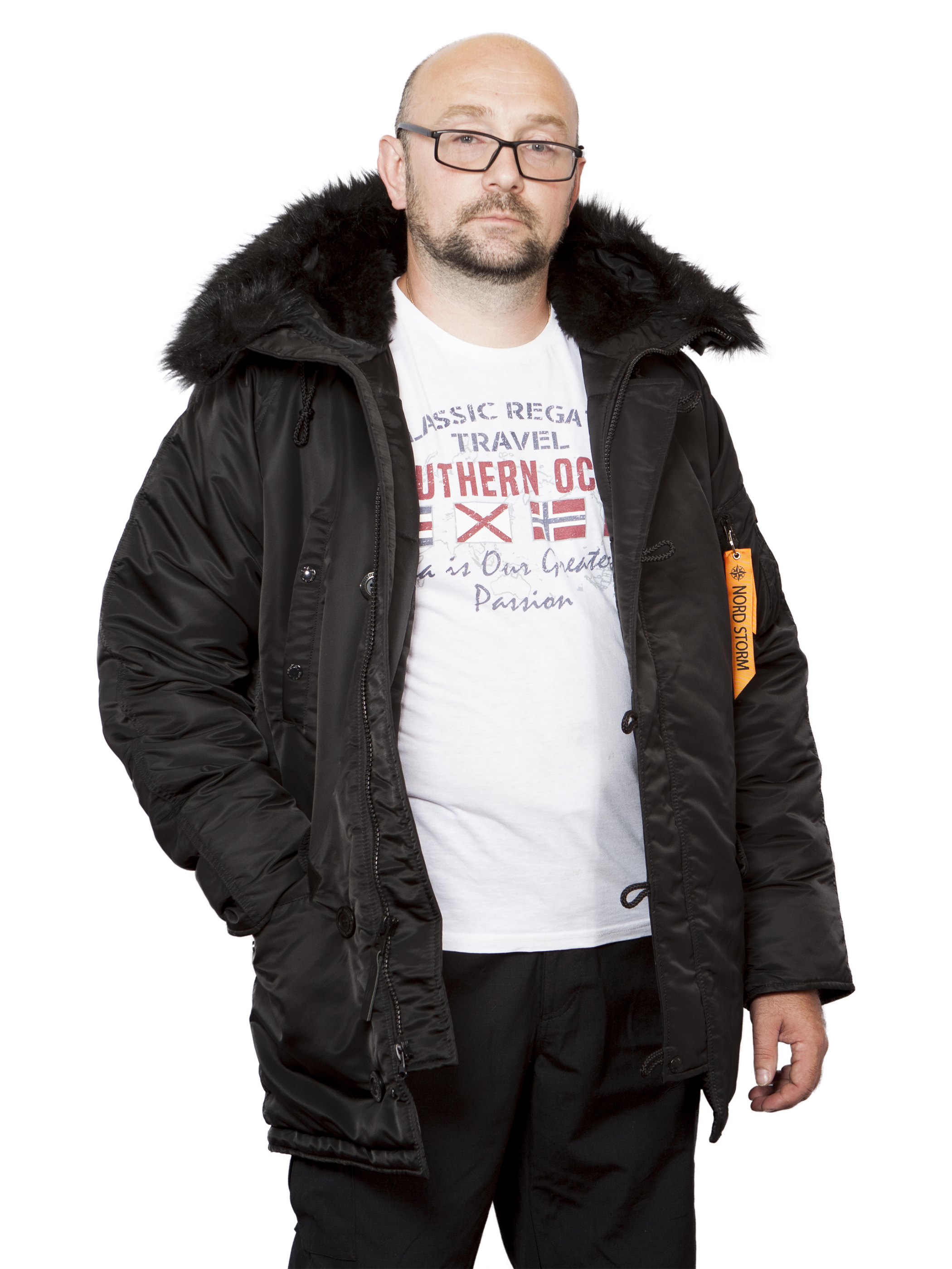 Парка мужская Nord Storm Tight HUSKY II черная 8XL