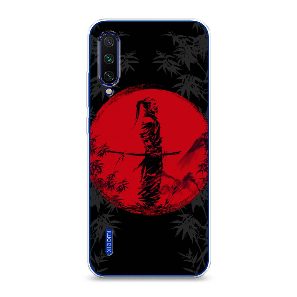 

Чехол на Xiaomi Mi CC9E/Mi A3 "Самурай на красном фоне", Черный;красный;серый, 36050-4