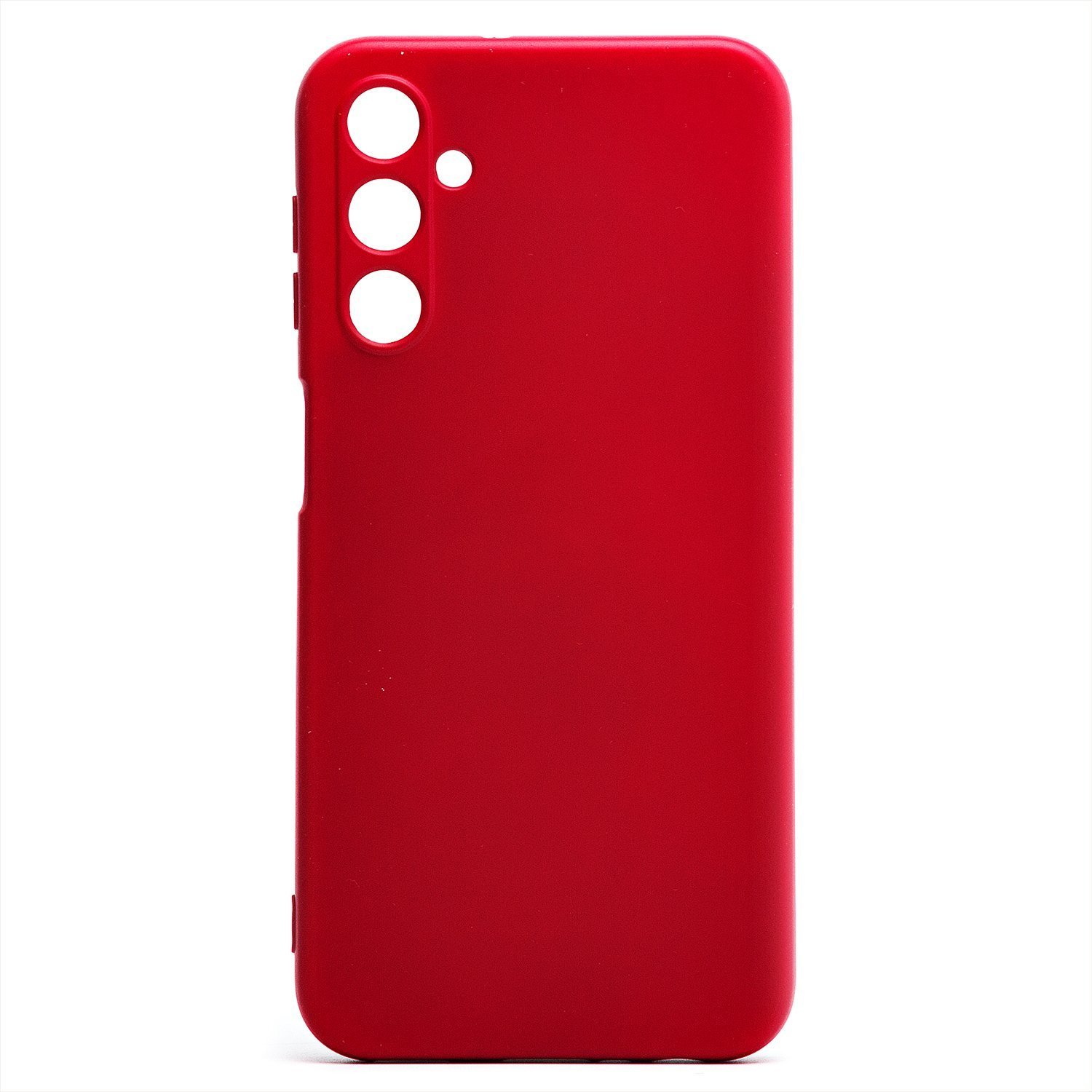 

Чехол Samsung SM-A245F (Galaxy A24) силиконовый Soft Touch 4 <бордовый>