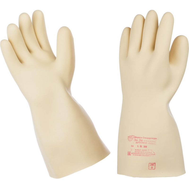 Перчатки резиновые диэлектрические класс защиты 0 латексные размер 4 перчатки хозяйственные латексные размер s тм чистюля