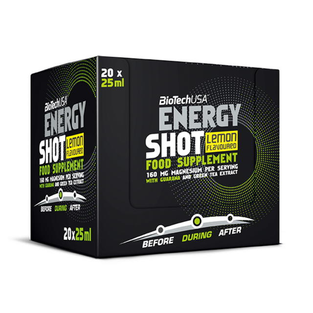 Энергетический напиток BioTechUSA Energy Shot 20*25 мл, лимон