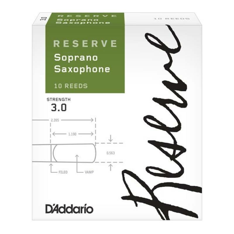 

Трости для саксофона сопрано DAddario Rico DIR1030, Rico DIR1030