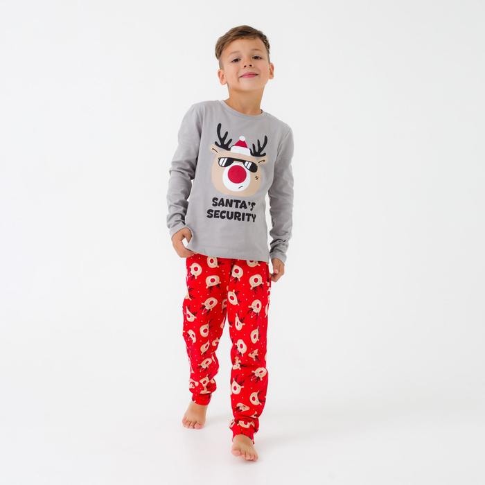 

Пижама детская KAFTAN Santa's security р. 28 (86-92), Santa's security-1