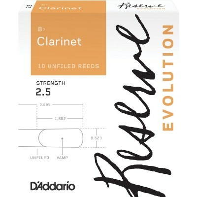 фото Трости для кларнета bb daddario dce1025 reserve evolution d'addario