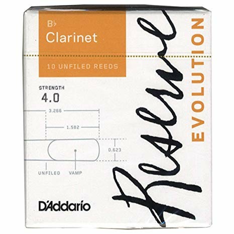 фото Трости для кларнета bb daddario dce1040 reserve evolution d'addario