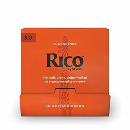 

Трости для кларнета Bb DAddario RCA0130-B25 Rico, RCA0130-B25 Rico