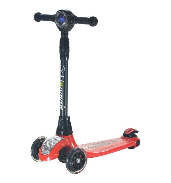 

Трехколесный самокат Lionmen Speed XLM-L-004, red