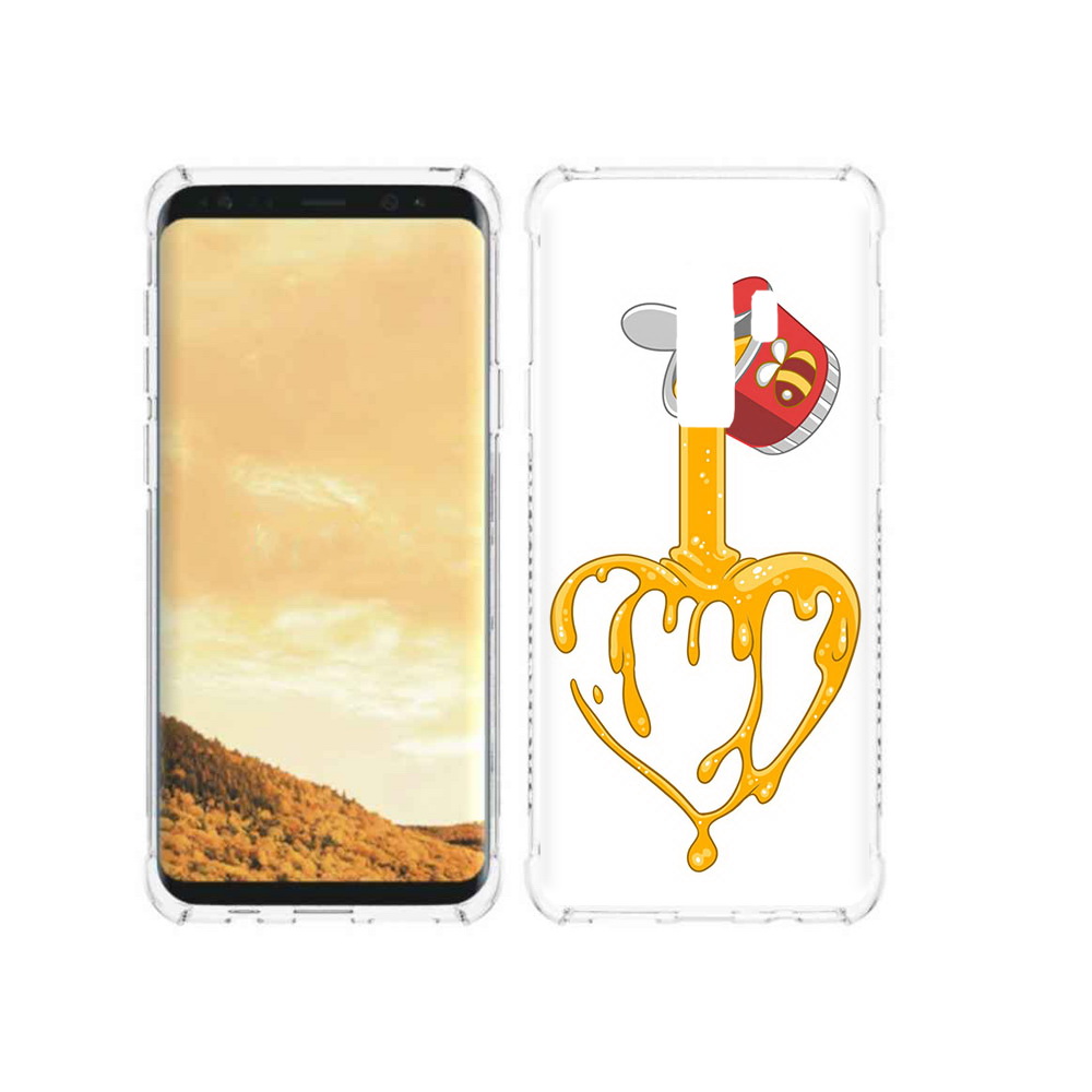 

Чехол MyPads Tocco для Samsung Galaxy S9 медовое сердце (PT98329.588.471), Прозрачный, Tocco