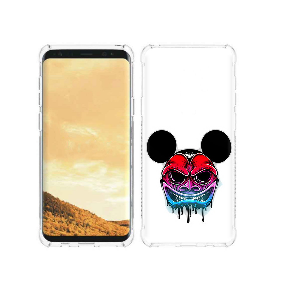

Чехол MyPads Tocco для Samsung Galaxy S9 микки в маске (PT98329.588.473), Прозрачный, Tocco