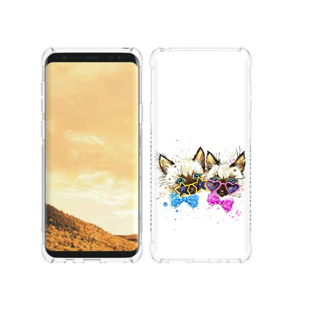 

Чехол MyPads Tocco для Samsung Galaxy S9 милые котята (PT98329.588.474), Прозрачный, Tocco