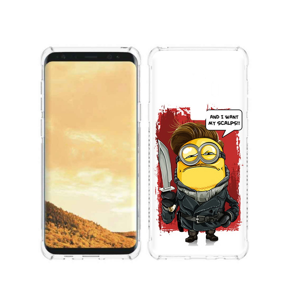 Чехол MyPads Tocco для Samsung Galaxy S9 миньон убийца (PT98329.588.477)