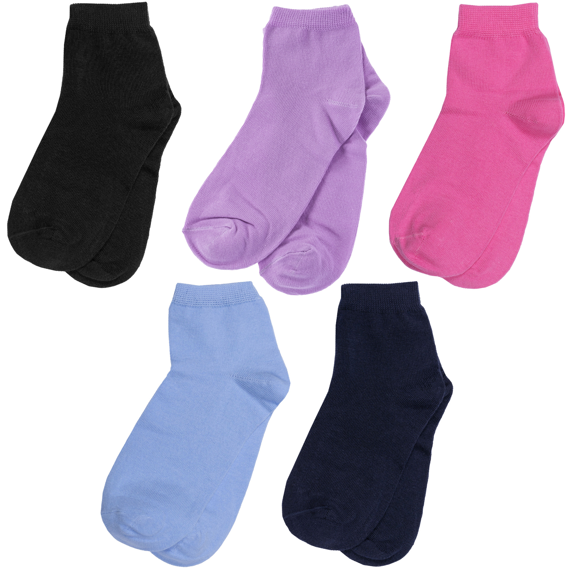 

Носки детские Rusocks 5-Д-3135, черный; фиолетовый; розовый; голубой; синий, 22-24, 5-Д-3135