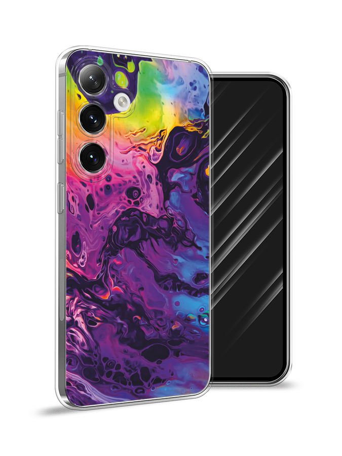

Чехол Awog на Samsung Galaxy S24 "ACID fluid", Бордовый, 2109050-1